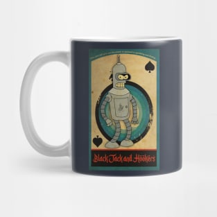 Black Jack Lucky Card Mug